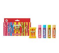 Sweet-Scented Lip Balm Gift Set, 5-Piece Collection with Raspberry & Milk Tin, Fun Flavours for Kids & Teens