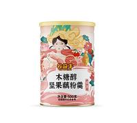 Sweet Scented osmanthus, Instant Lotus Root Starch Soup?nut and Lotus Root Powder Black sesame paste Fast breakfast 500g / can (Xylitol lotus root starch soup,2 can)