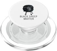 Sweet Sheep - Black Sheep Matter (D010-0908B) PopSockets PopGrip for MagSafe