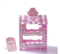 Sweet Shop Display Stand, Pink Cupcake Stands, Cake, Desserts, Sweets, Treats, Party Tableware, Baby Shower, Birthday Decorations.