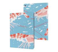 Sweet Shrimp Slim Case Compatible with iPad 10th 9th 8th 7th Generation 2022 2021 2020 2019 Protective Cover Stand
