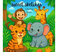 Sweet sketches: coloring book