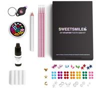 Sweet Smile Gems Professional DIY Tooth Gem Kit, Variety pack, Violet