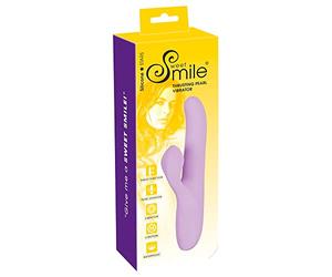 Sweet Smile Thrusting Pearl Vibrator lila One Size