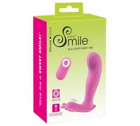 SMILE Rechargeable G-Spot Vibrator Panty with Remote Control (Pink)