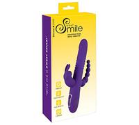 Sweet Smile Vibrator with Shock Function and Clitoris streak-5549280000 Lila One Size