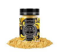Sweet Spell Gold Luster Dust Edible Glitter (15g) - Shimmer Pearl Dust Powder for Decorating Cakes, Chocolate, Drinks, Cocktails - 100% Edible, Food Grade, Vegan, Gluten-Free