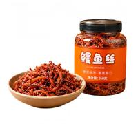 Sweet & Spicy Shredded Eel, Ready-to-Eat Seafood Snack, 250g