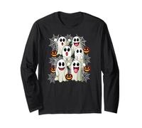 Sweet Spirit Halloween Creepy Ghost & Ghosts Outfit Long Sleeve T-Shirt