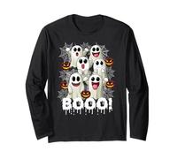 Sweet Spirit Halloween Creepy Ghost & Ghosts Outfit Long Sleeve T-Shirt