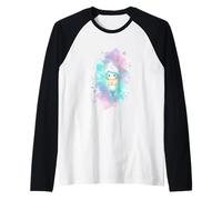 Sweet spirit in pastel - loving fantasy design Raglan Baseball Tee