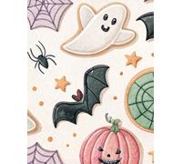 Sweet & Spooky Notebook: Cute Halloween Journal with Ghosts, Pumpkins & Bats | 120 Lined Pages for Notes, Ideas & Fall Vibes