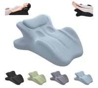 Sweet Spot Pillow, 27° Angle Perfect Position Couple Pillow Enhance Experience, Sweet Love Nest Spark Wedge Cushion, Rebound Memory Foam Ergonomic Posture Support for All Postures (Blue)