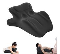 Sweet Spot Pillow, 27° Angle Perfect Position, Strong Load-Bearing Capacity, Soft Space Memory Foam Material, Ergonomic Posture Support, Save Effort and Focus More (Black)