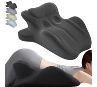 Sweet Spot Pillow, 27° Couples Pillow Ergonomic Wedge for Intimacy, Memory Foam Support Pillows for Lower Back, Hips & Neck for Couples, Adults, For All Postures (Black)