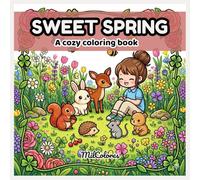 Sweet Spring: A cozy coloring book (Mundo Kawaii)
