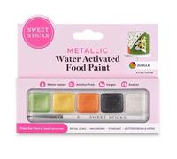 Sweet Sticks Edible Art Water Activated Paint - Jungle Mini Palette