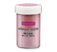Sweet Sticks Edible Metallic Lustre Dust 4g Pink Diamond