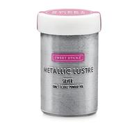 Sweet Sticks Edible Metallic Lustre Dust 4g Silver