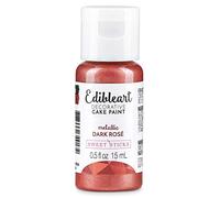 Sweet Sticks Metallic Edible Art Paint 15ml Dark Rose
