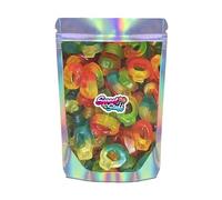 Sweet Stuff Assorted Friendship Ring - Retro Sweets & Chewy Sweets for Party Bags, Pick and Mix Candy, Soft Texture, Multi-Colour Traditional British Confectionery (500G)