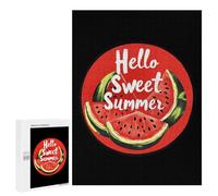 Sweet Summer Funny Jigsaw Puzzles Vertical Wooden Picture Puzzle for Adults Home Decors Gift 500 PCS