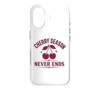 Sweet Summer nature fruit Cherry Season Never Ends Case for iPhone 17