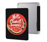 Sweet Summer Stylish Tablet Case with Pen Holder Leather Protective Cover Compatible with IPad/IPAD Pro (10.5in) /IPAD Air3(10.5in)