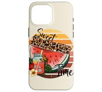 Sweet Summer Time Watermelon Graphic Retro Style Case for iPhone 16 Pro Max
