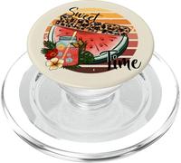 Sweet Summer Time Watermelon Graphic Retro Style PopSockets PopGrip for MagSafe