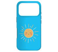 Sweet Sun Hand Drawn Boho Style Happy Sunshine Smile Case for iPhone 17 Pro