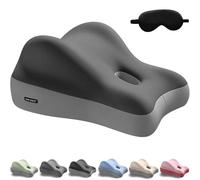 Sweet Surrender Couples Pillow, 2025 Butt Cushion for Couples, Low Profile Wedge Pillow with Memory Foam, Provides Waist & Neck Support, Multi-Position Comfort for Sitting or Lying (Black)