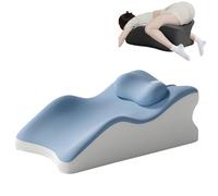 Sweet Surrender Couples Pillow, Butt Cushion Pillow for Couples Pregnancy, Memory Foam Cushion, Low-Profile Design for Bed, Sofa, or Chair Sitting Comfort (Blue)