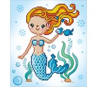 DIAMOND DOTZ Painting, Beginner Kit, Sweet Swimmer, 23 x 25cm