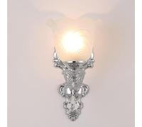 Sweet taize 2 Pack Wall Sconce, European Led Crystal Wall Lamp Modern Wall Light Lamp with Leaf Shaped Arm Crystal Pendant Luxury European Single Heads Wall Lamps,Luxury