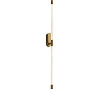 Sweet taize LED Wall Lamps & Sconces Indoor, Minimalist Modern Long Tube Linear Light Fixture, LED Bathroom Mirror and Makeup Lamp for Bedroom, Bedside, Living Room, Hallway(84cm)