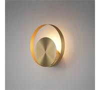 Sweet taize Modern Wall Lamps, Wall Sconce Lighting Fixture, Bedroom Bedside and Vanity Wall Light Over Mirror, Indoor 1-Light Wall Lantern for Living Room, Staircase, Porch(Copper Color)