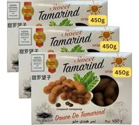 Sweet tamarind, Whole fresh tamarind from Thailand (3x450g)