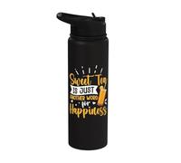 Sweet Tea is Just Another Word for Happiness Stainless Steel Insulated Water Bottle