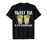 Sweet Tea is My Superpower Lover Southern Summer T-Shirt