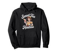 Sweet Tea Pitcher Glass Southern Entertaining Hospitality Pullover Hoodie