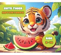 Sweet Tiger: Cute and Fun Coloring Book for Kids - 50 Adorable Pages of Tigers, Jungle Friends, and Playful Adventures | Every Other Page Includes ... ... - Cute and Fun Coloring Adventures for Kids)