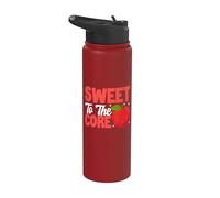 Sweet to the Core Apple Stainless Steel Insulated Water Bottle