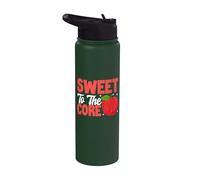 Sweet to the Core Apple Stainless Steel Insulated Water Bottle