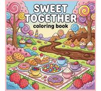 Sweet Together Coloring Book: Featuring Hand Drawn Full Page Love Scenes for Teens and Adults to Relax, Unwind, and Enjoy Coloring