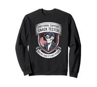 Sweet tooth humor official snack tester papa skull donut Sweatshirt