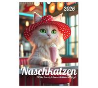 Sweet tooth - Sweet velvet paws on the hunt for calories UK-Version (Wall Calendar 2026 DIN A3 Portrait), CALVENDO 12 Month Wall Calendar