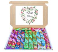 Sweet Treat Box - Heart-Shaped & Thank You Themed | Millions Sweet Box With 11 Items (705g) A Million Ways to Indulge with a Variety of Millions Tubes A Nostalgic Candy Treat
