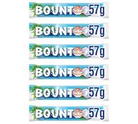 Sweet Treat - Bunty Coconut Milk Chocolate 57g | Tropical Bliss in Every Bite | Real Coconut | Rich Chocolate | Pure Delight | Vegetarian Friendly (Pack Of 6)