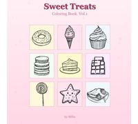 Sweet Treats Coloring Book